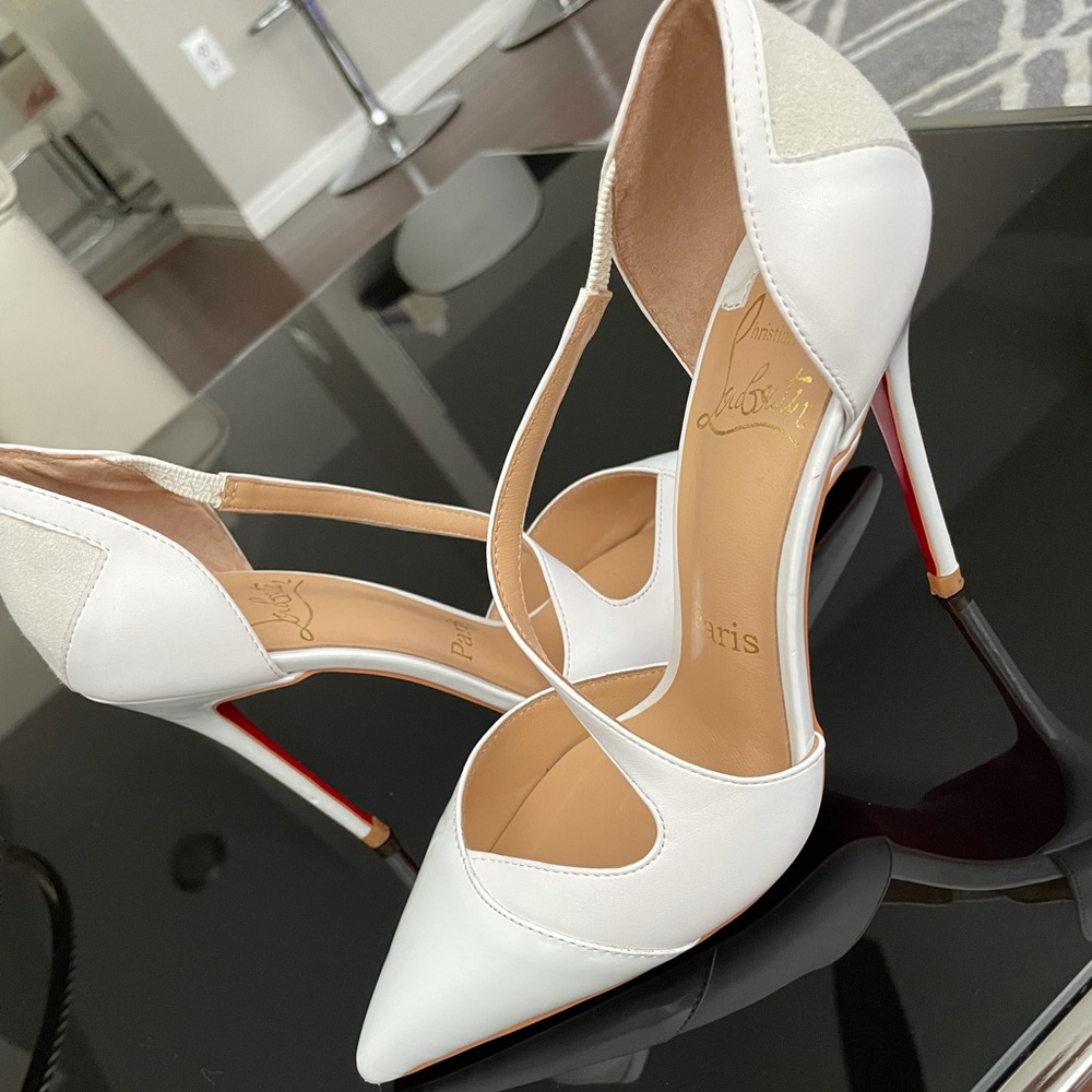 Beautiful white shoes